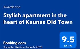 Stylish Apartment In The Heart Of Kaunas Old Town